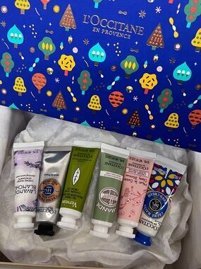 New! 6Pc L'Occitane Hand Cream Gift Set